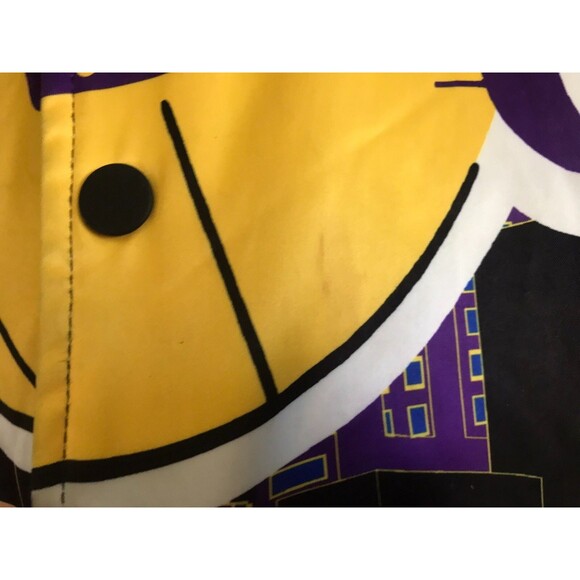 Pro Standard Los Angeles Lakers Basketball All-Over Print Remix Satin Jacket XL - Picture 9 of 14